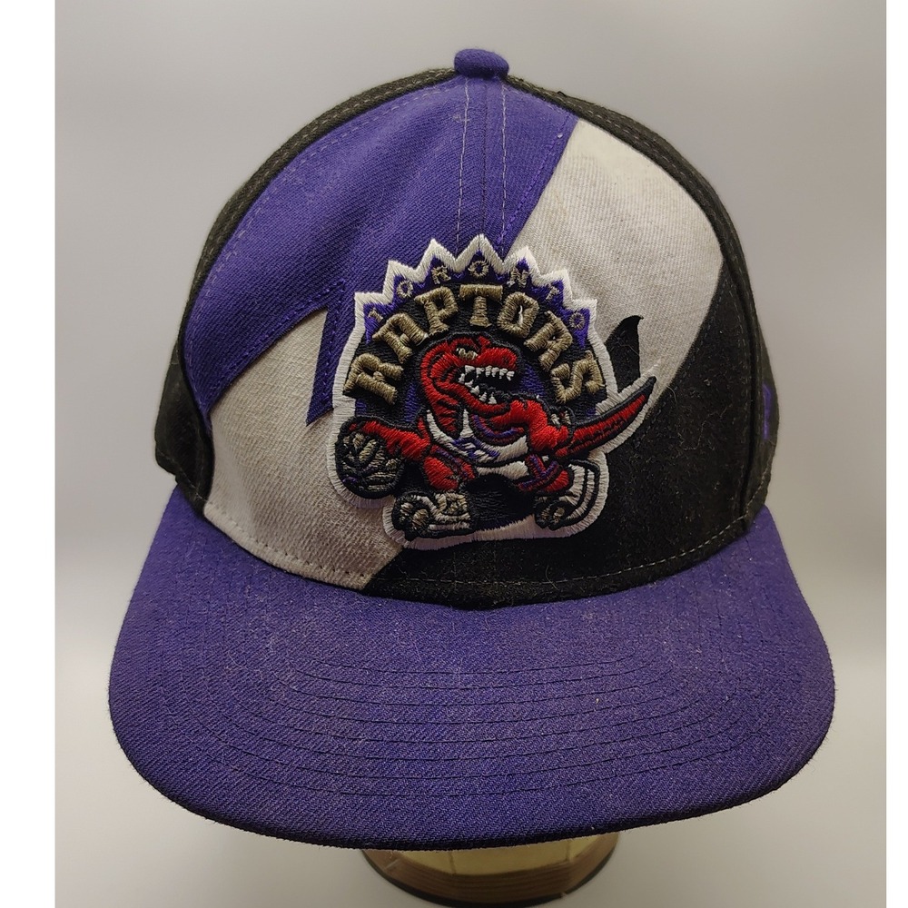 New Era‎ 9FIFTY Toronto Raptors Snapback Hat Purple Black Grey Hardwood Classics